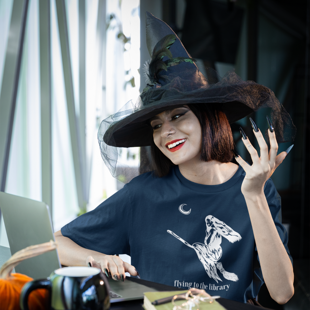 Flying to the Library Tee Light