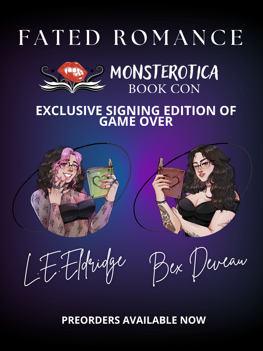 Game Over by Bex Deveau and L.E. Eldridge PREORDER FOR SHIPPING