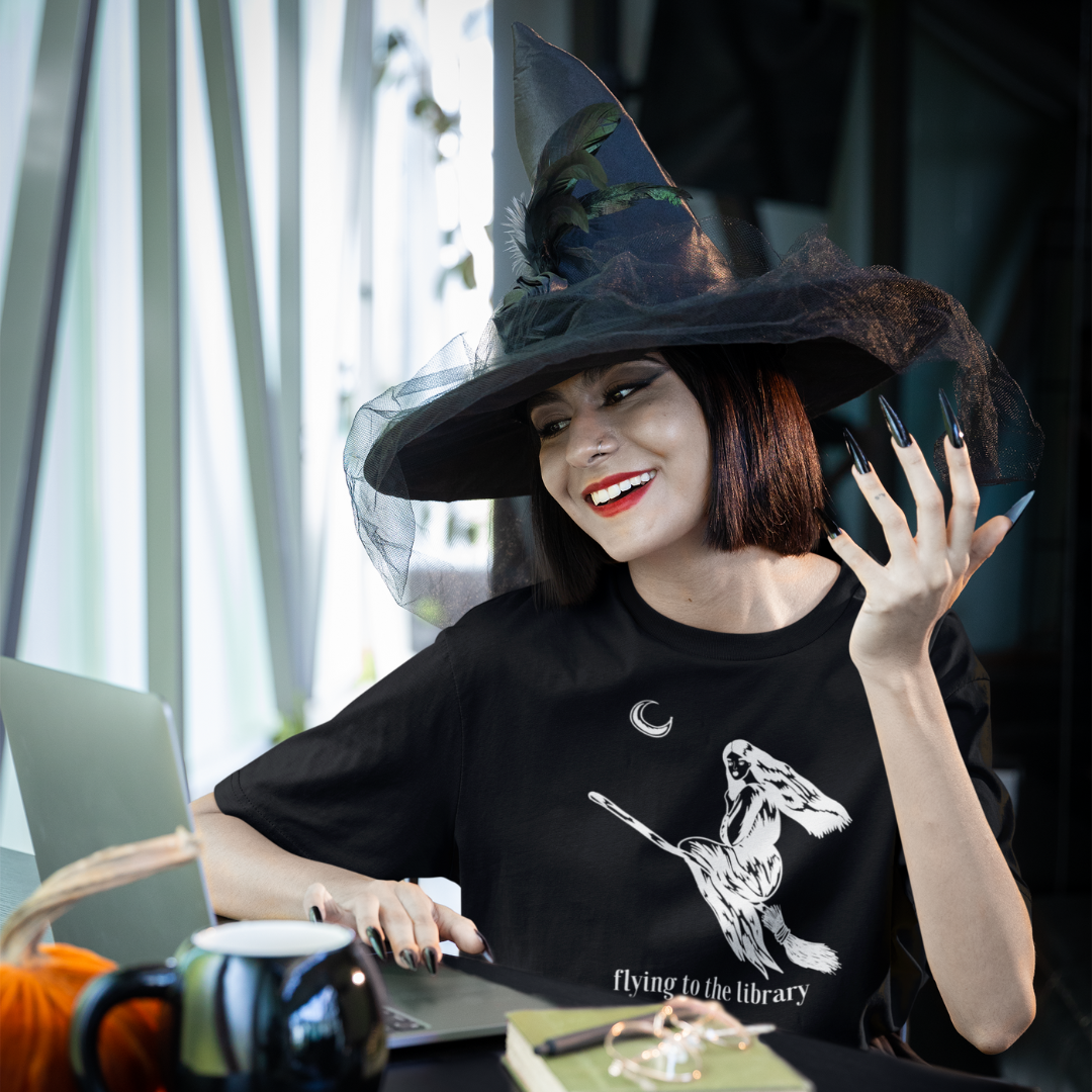 Flying to the Library Tee Light