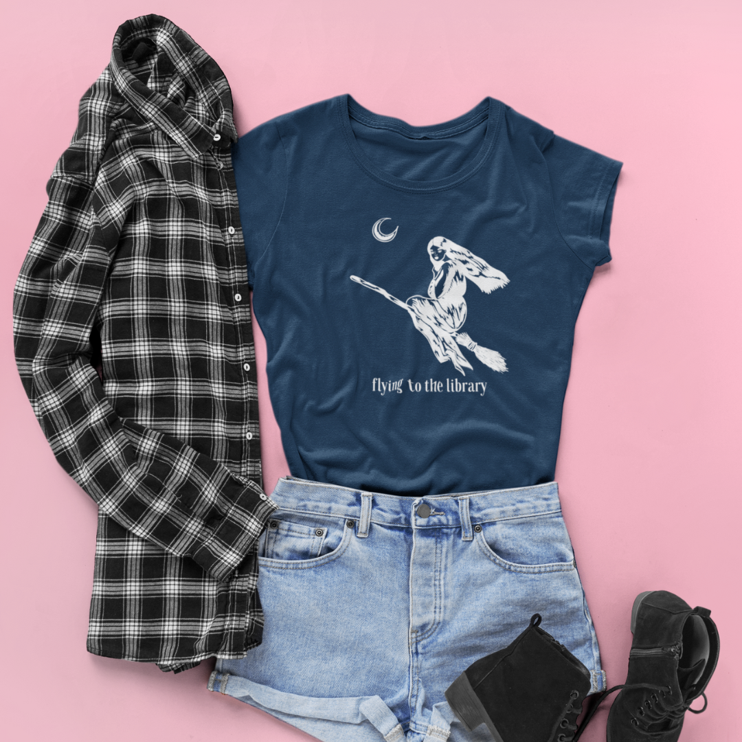 Flying to the Library Tee Light