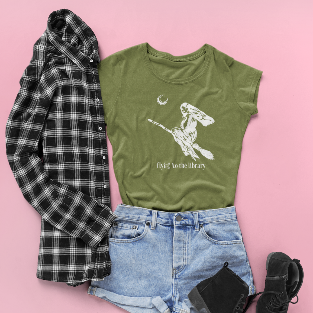 Flying to the Library Tee Light