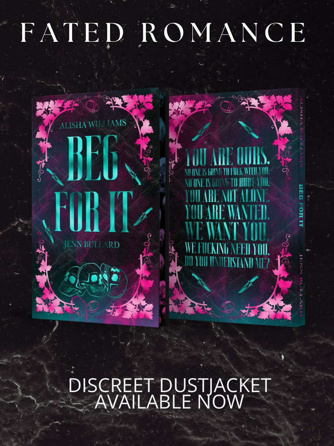 Beg For It by Alisha Williams and Jenn Bullard PREORDER FOR SHIPPING