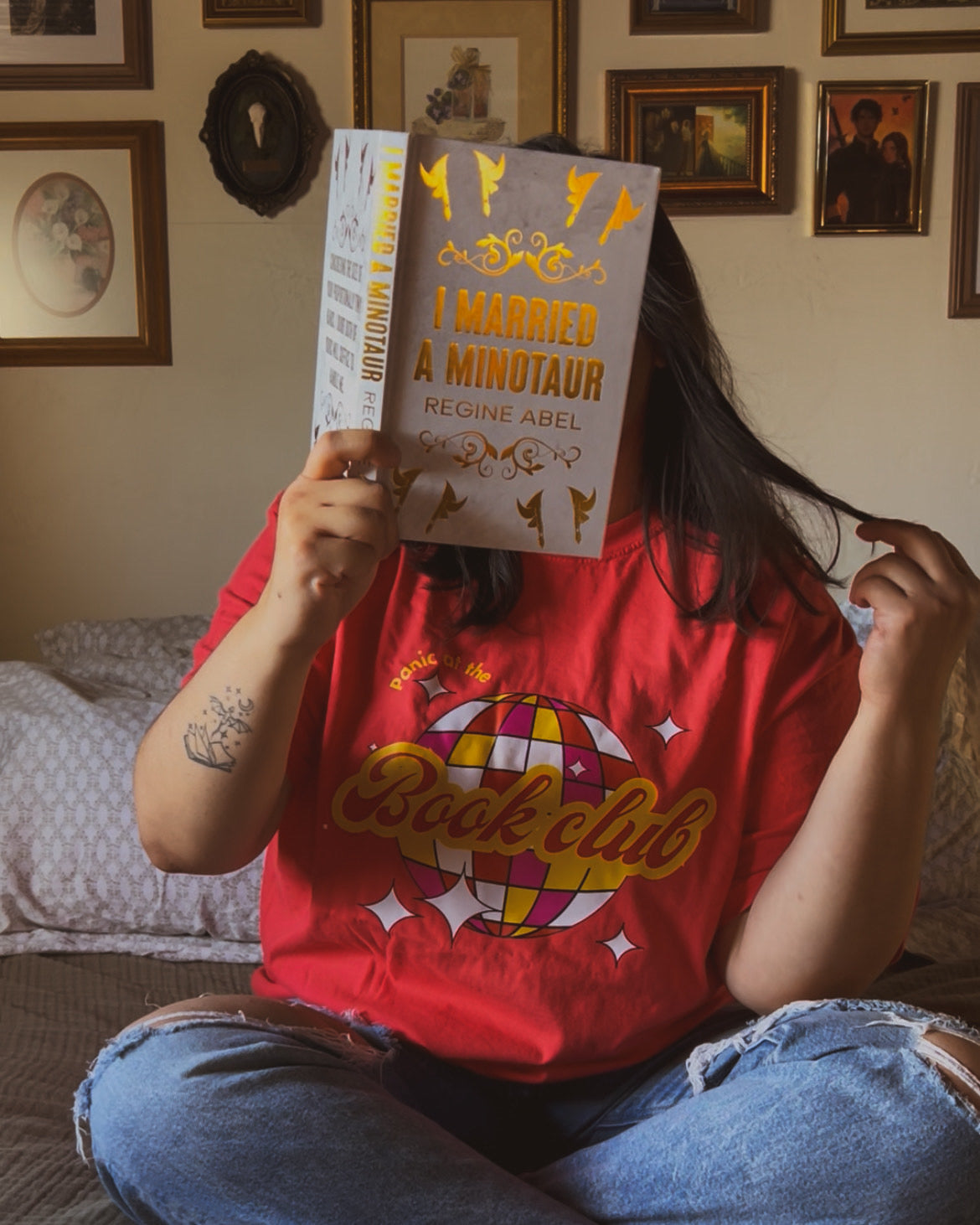 Panic at the Bookclub Tee