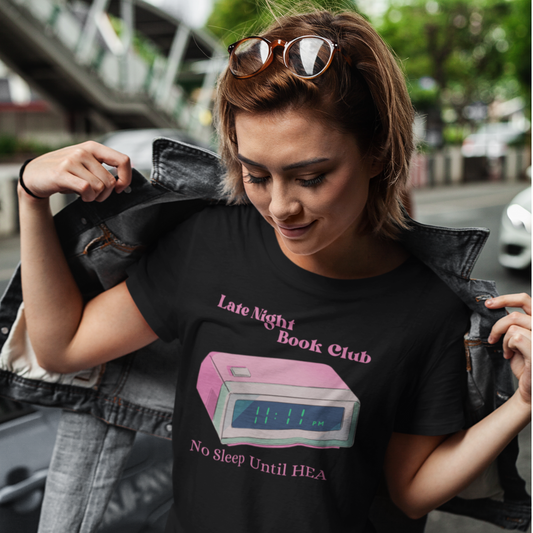 Late Night Book Club Tee