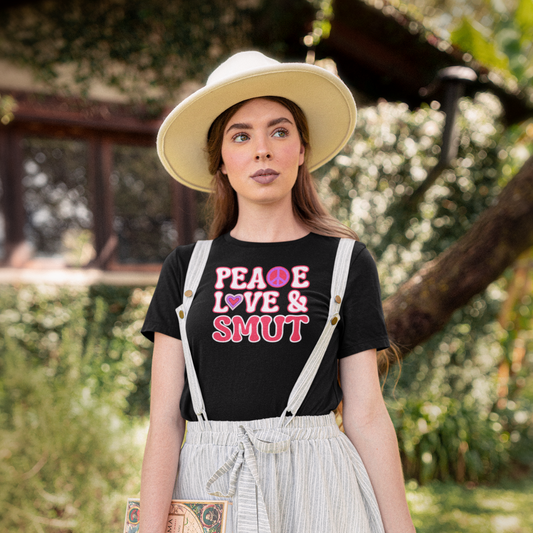 Peace, Love & Smut Tee